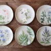 Vajilla colección botánica Delia