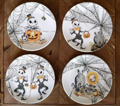 Colección Platos Decorados Halloween